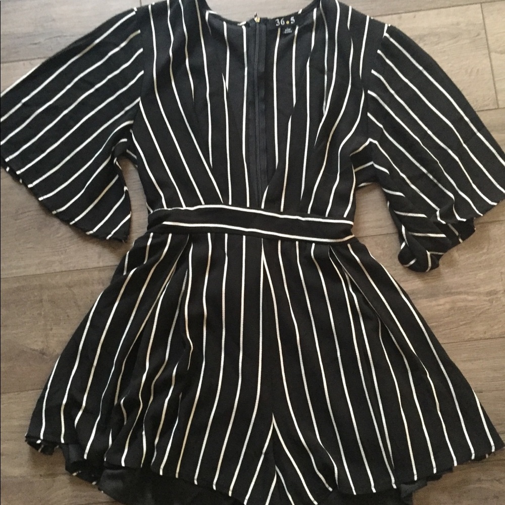 Striped Romper